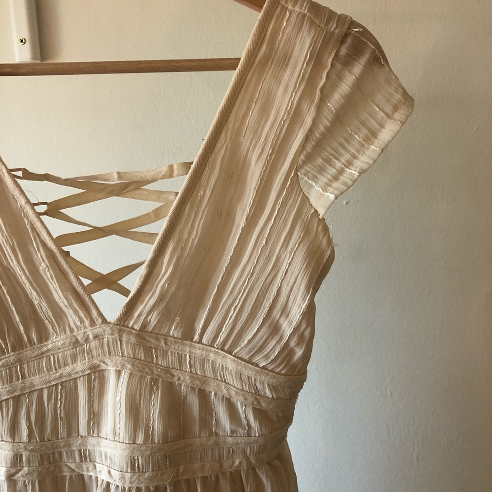 Vintage A-Line Blue River Dress